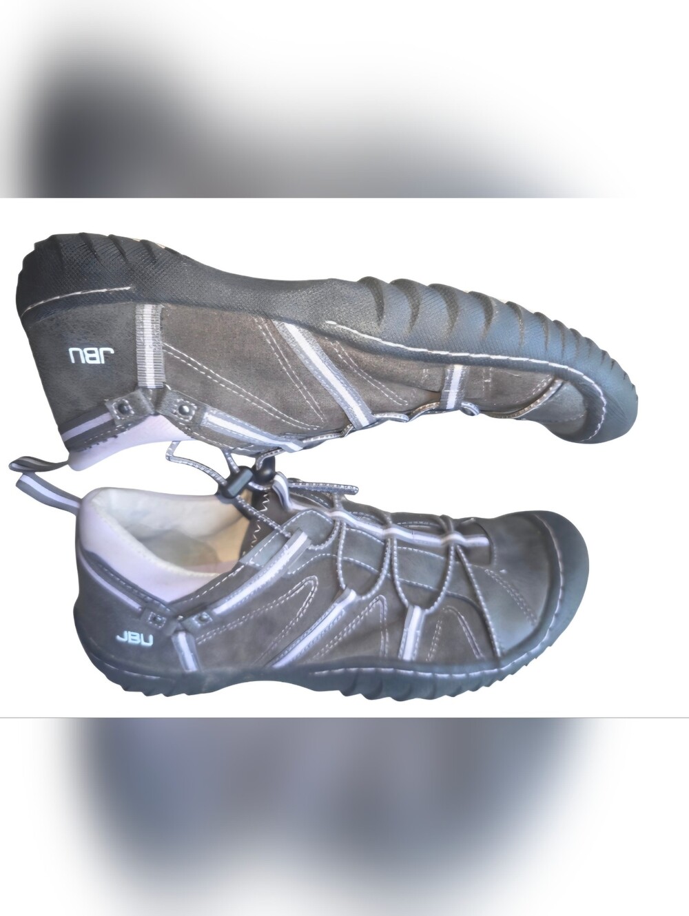 Comfortable JBU by Jambu Synergy Bungee Lace up Sporty Sneakers. Women's Size 11
